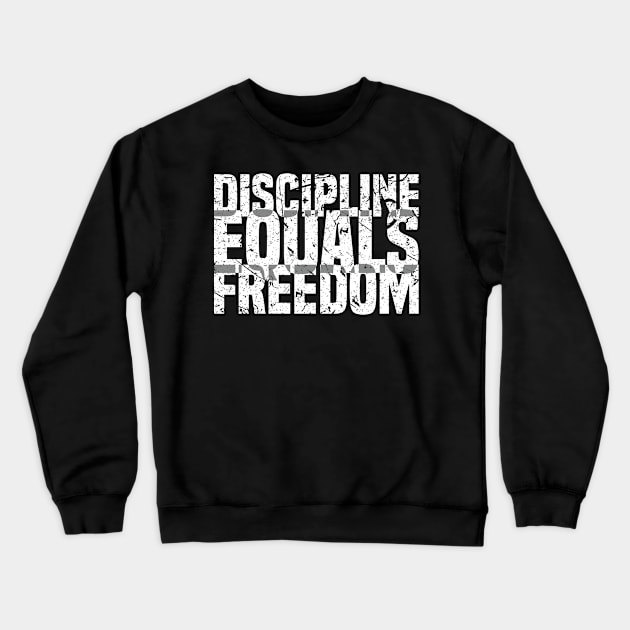 'Discipline Freedom' Amazing Equality Rights Crewneck Sweatshirt by ourwackyhome